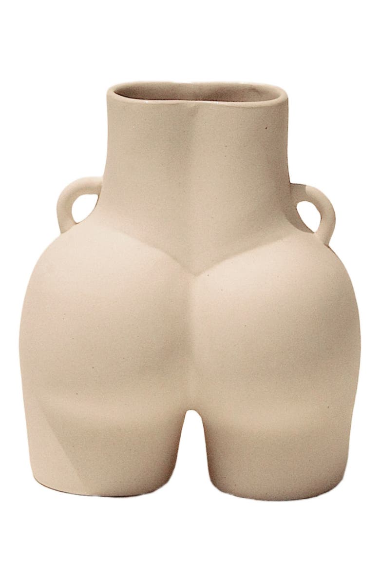 Osmos Studio Her Vase, Alternate, color, Off White