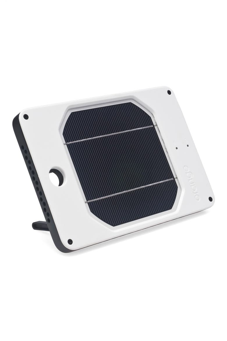 Portable Solar Charger, Main, color, WHITE