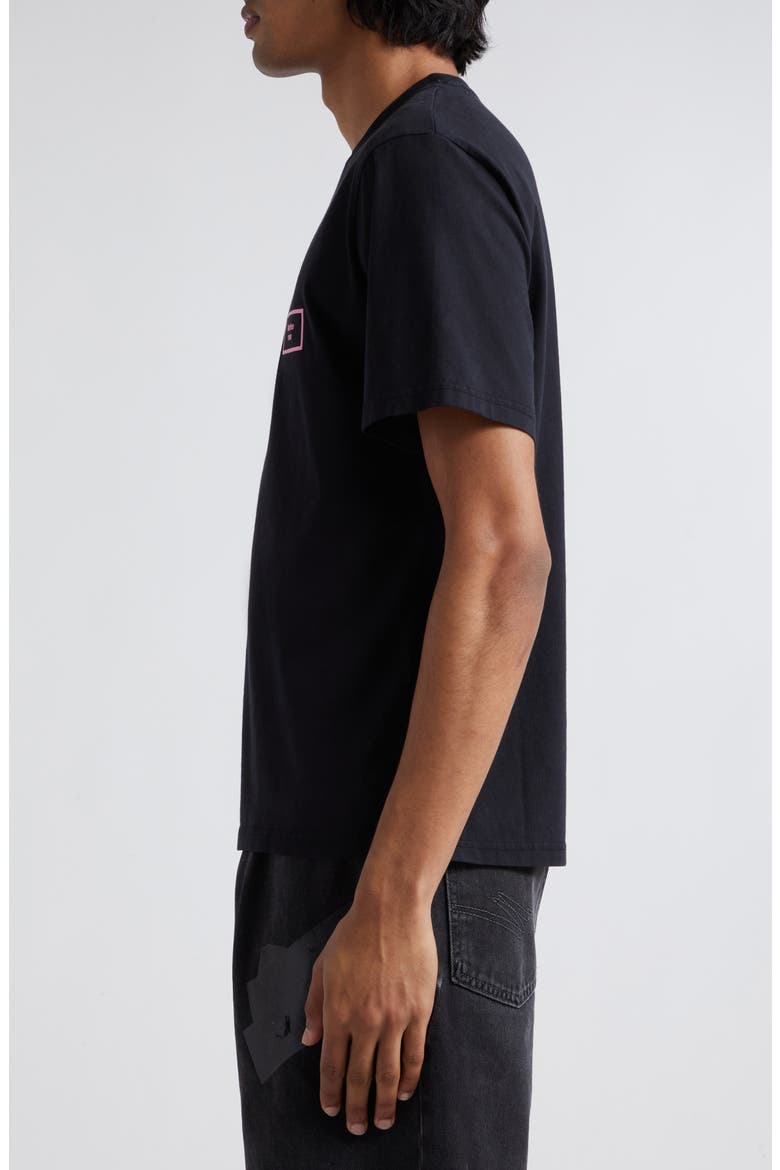 Classic Logo Cotton T-Shirt, Alternate, color, BLACK PIGMENT DYE/ BOX LOGO