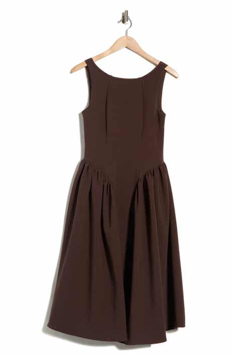 EDIT by JASON WU Drop Waist Midi Dress