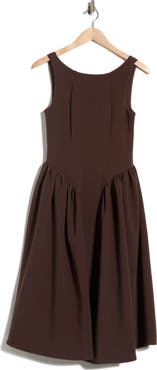 EDIT by JASON WU Drop Waist Midi Dress