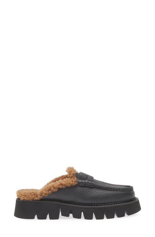 Pedro Garcia Savy Lug Sole Mule In Black