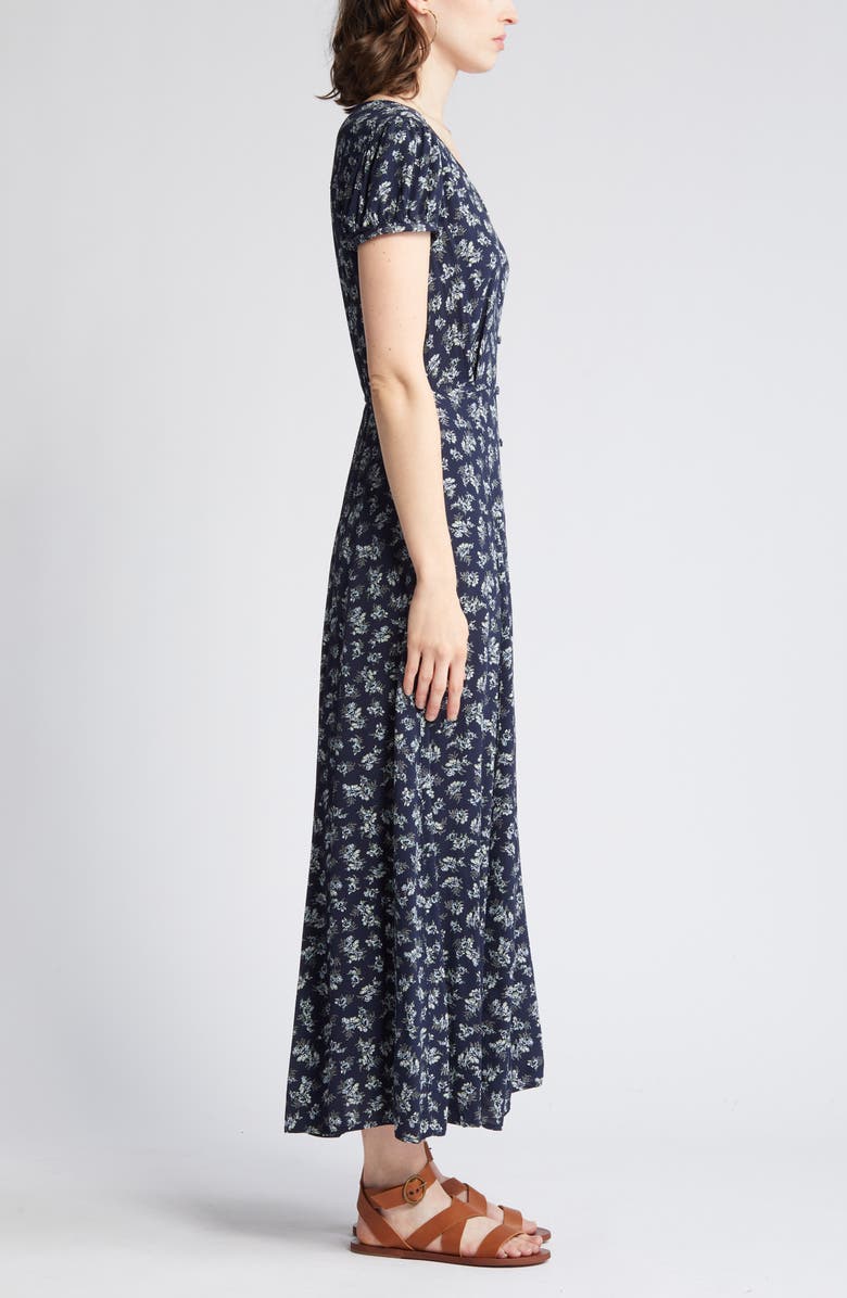 Treasure & Bond Floral Woven Maxi Dress, Alternate, color,