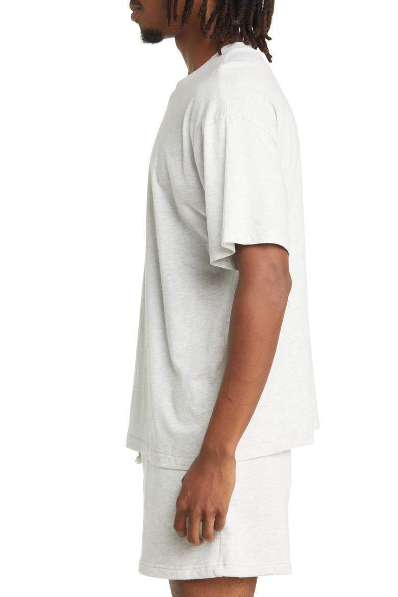 Core Oversize Organic Cotton Jersey T-Shirt, Alternate, color, ASH GREY