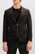 RON TOMSON Notch Lapel Zip Blazer