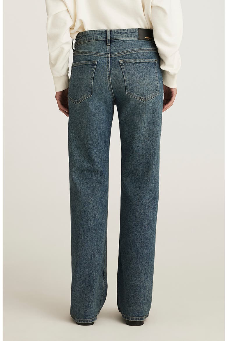 Taylor High Waist Relaxed Straight Leg Jeans, Alternate, color, MID USED GOLD PREMIUM