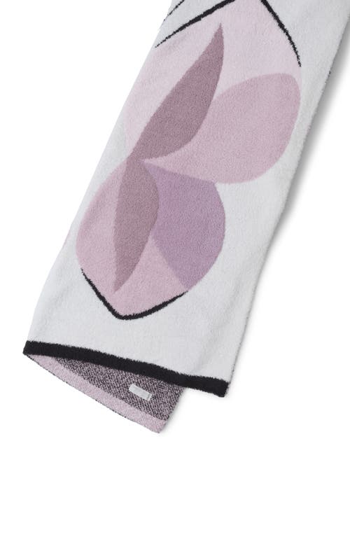 Barefoot Dreams Cozychic® Abstract Butterfly Stroller Blanket In Petal Multi