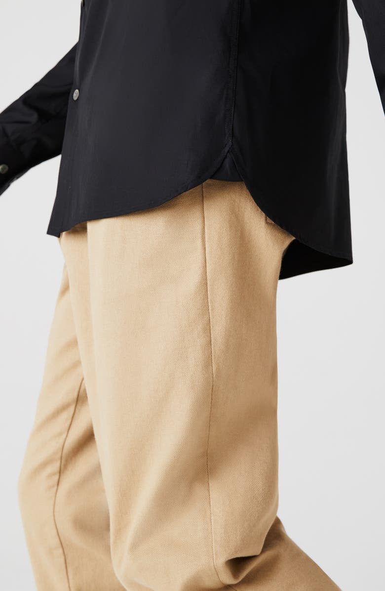 Lacoste Slim Fit Poplin Button-Up Shirt, Alternate, color, 