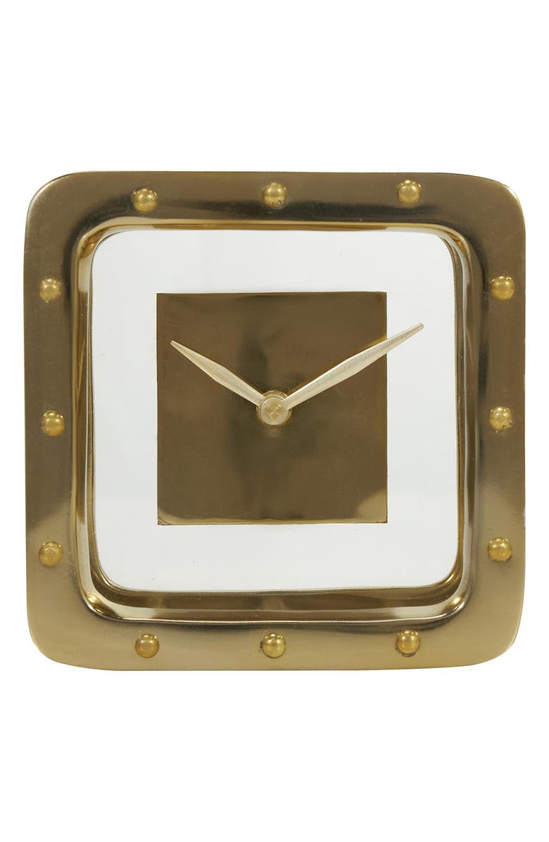 UMA Contemporary Square Desk Clock, Alternate, color, 