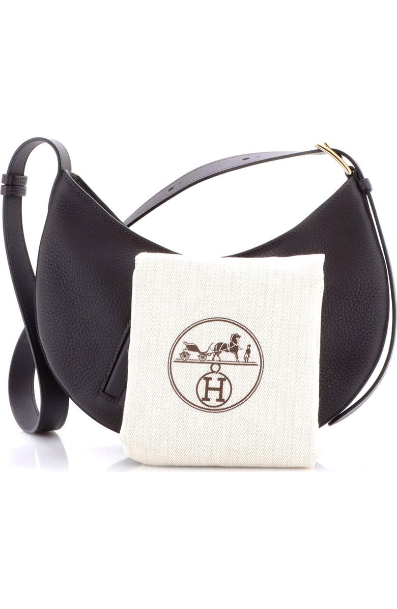 Pre-Owned Hermes Arcon Bag Togo and Swift Petite, Alternate, color, Raisin