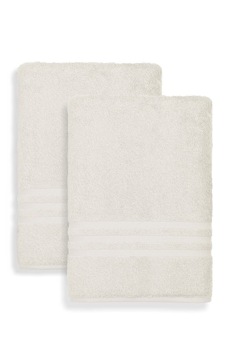 Linum Home Textiles Denzi Bath Towels - Set of 2 - Cream, Alternate, color, Cream