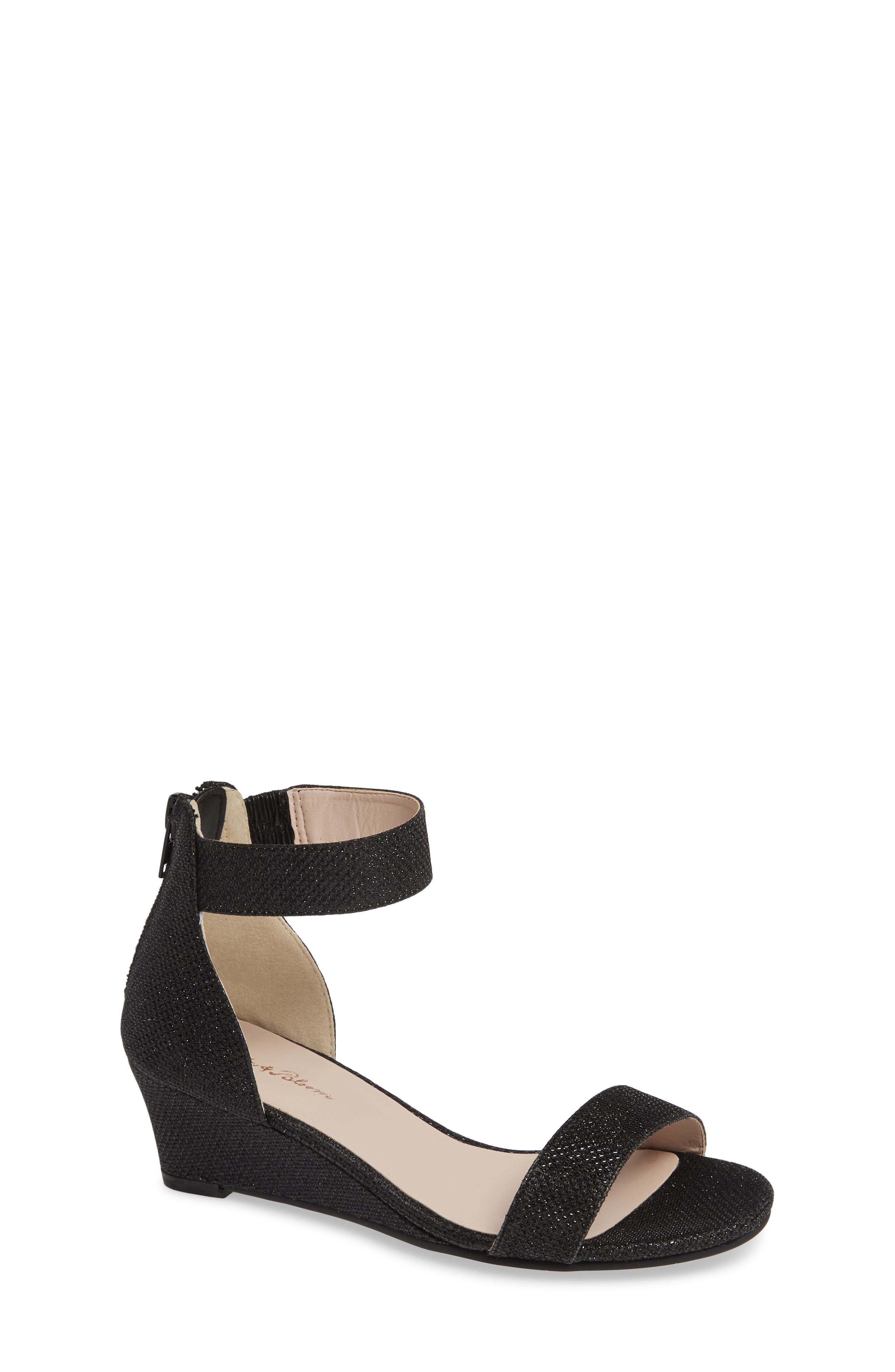 1901 Cora Glitter Wedge Sandal, Main, color, 