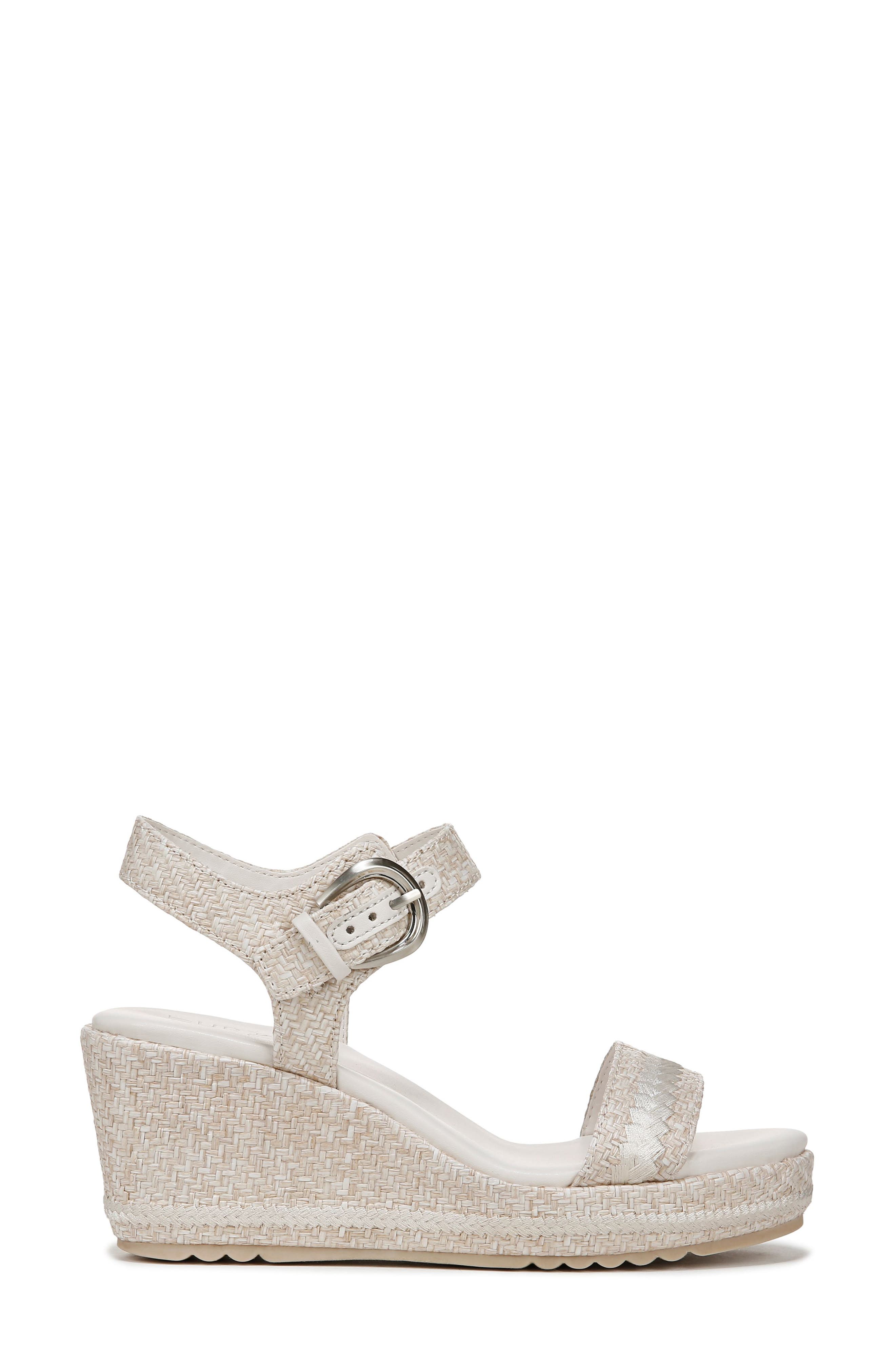 Stella 4 Ankle Strap Wedge Sandal, Alternate, color, EGGSHELL BEIGE