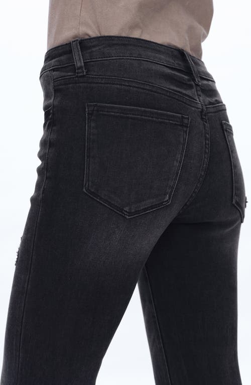 Bayeas Raw Hem Flare Jeans