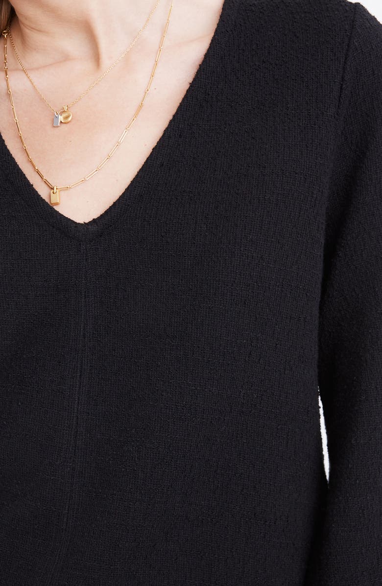 Madewell Texture & Thread Full Sleeve Top, Alternate, color,