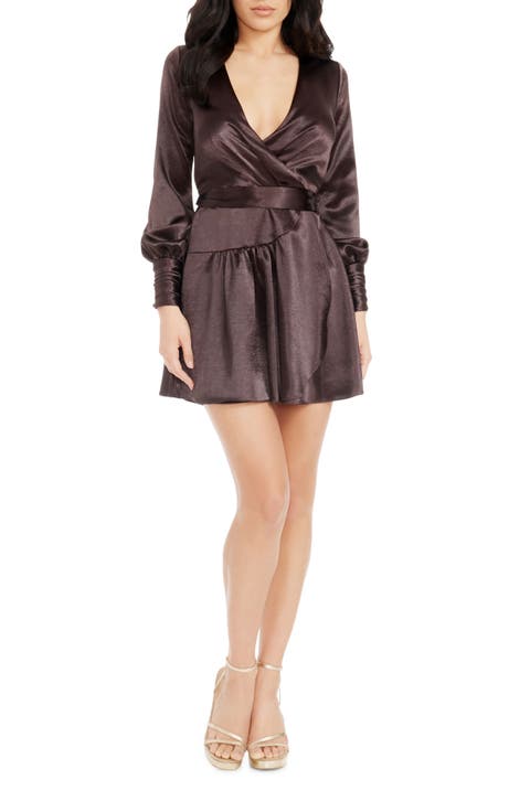 Women's Wrap Mini Dresses | Nordstrom
