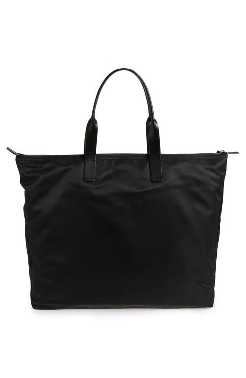 Dolce & Gabbana Structured Tote Bag With Metal Hardware And Top Handles In Black