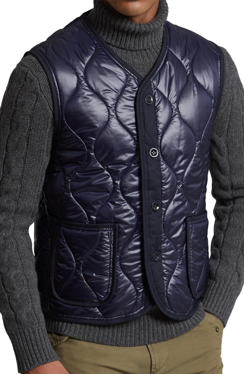 Polo Ralph Lauren Tech Taffeta Combat Sport Coat with Quilted Vest, Alternate, color, 