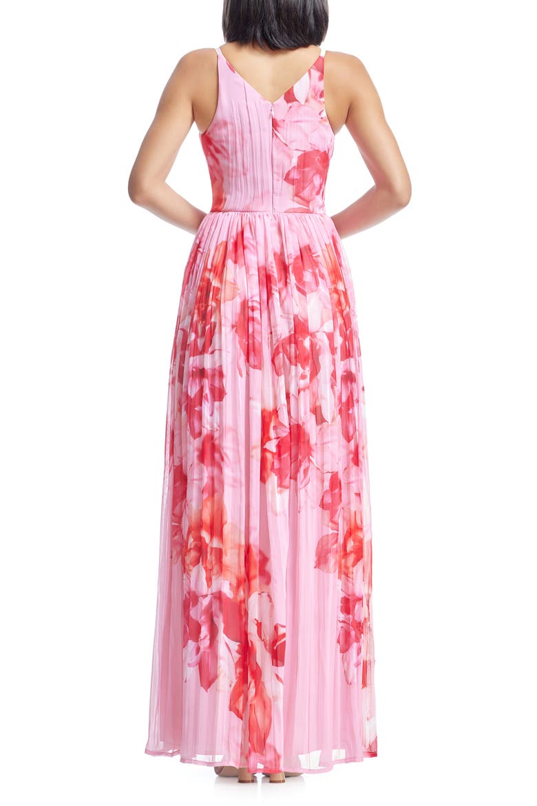 Alyssa Floral Gown, Alternate, color, BLUSH MULTI