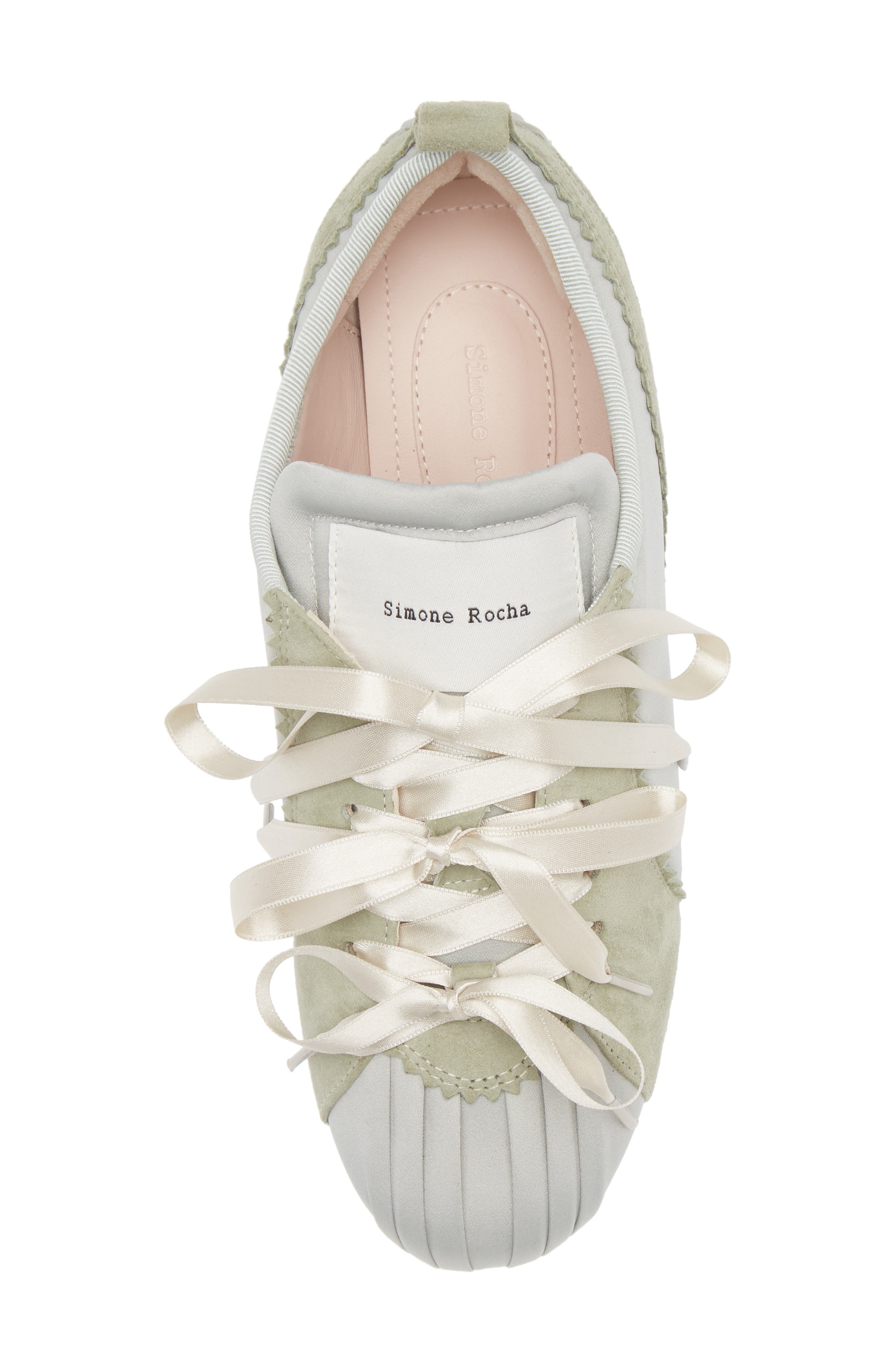 Simone Rocha Ballerina Grip Sneaker, Alternate, color, Duck Egg