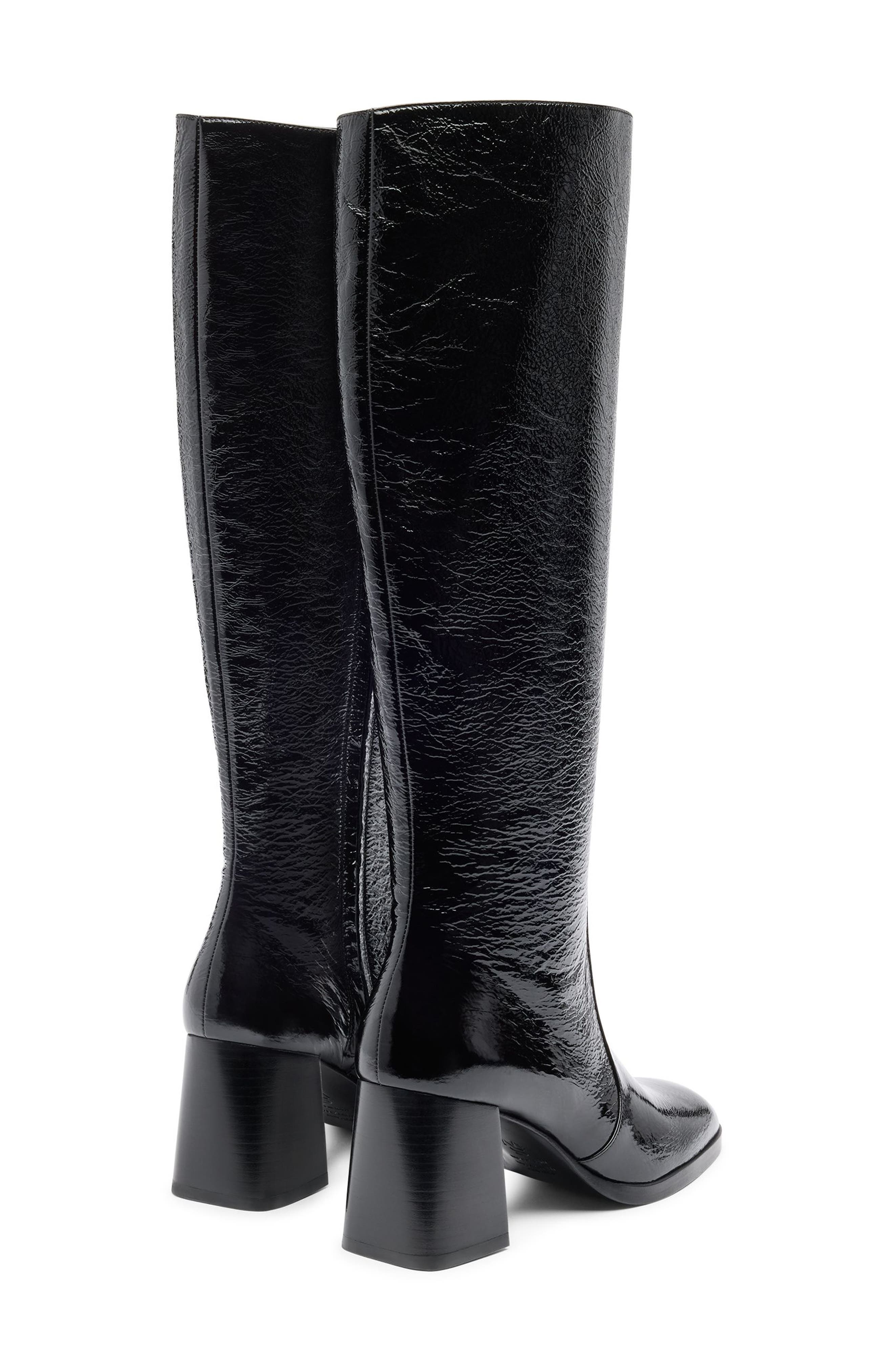Vera Knee High Boot, Alternate, color, BLACK