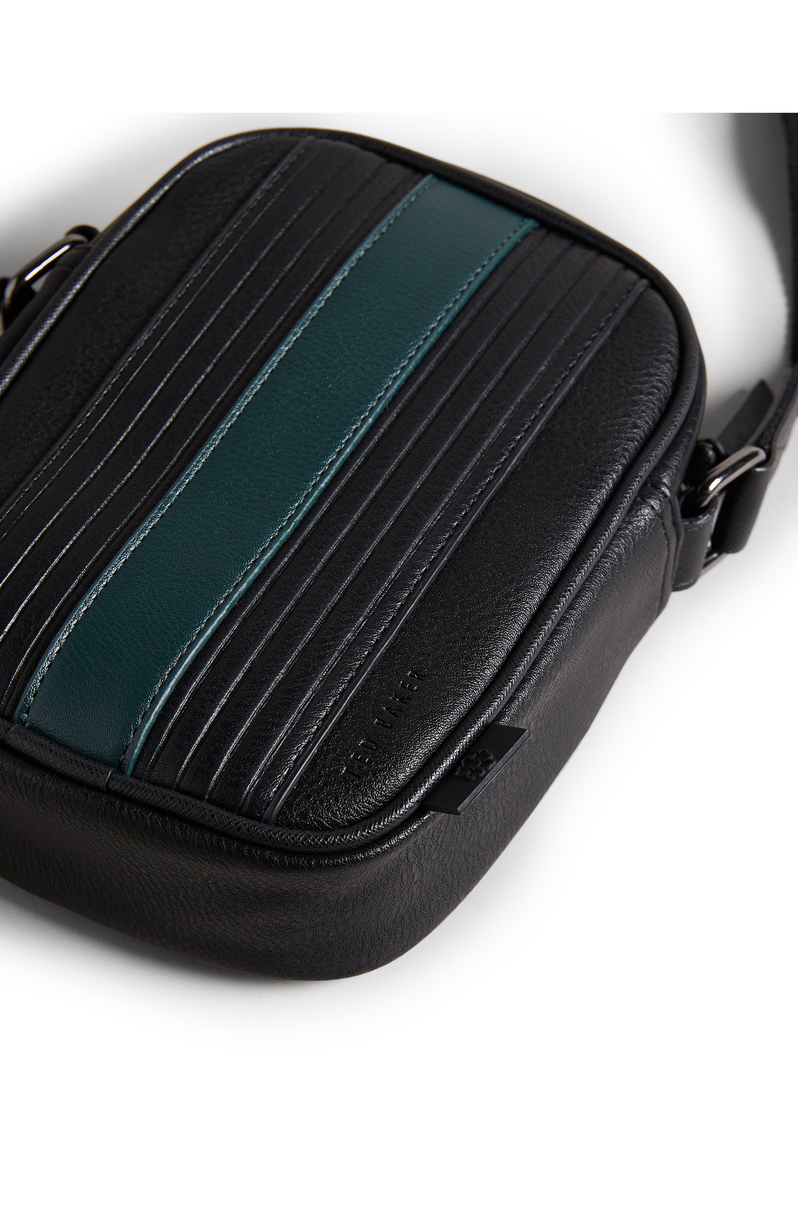 Ted Baker London Ever Striped Flight Bag, Alternate, color, 