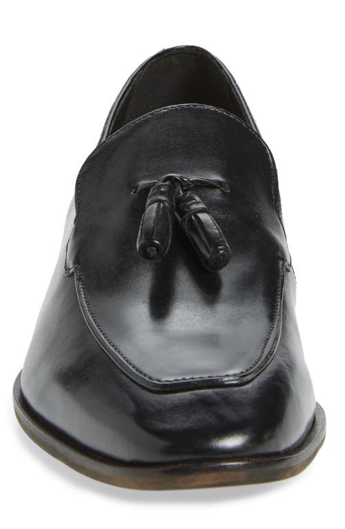 Steve Madden Hypens Tassel Loafer In Black