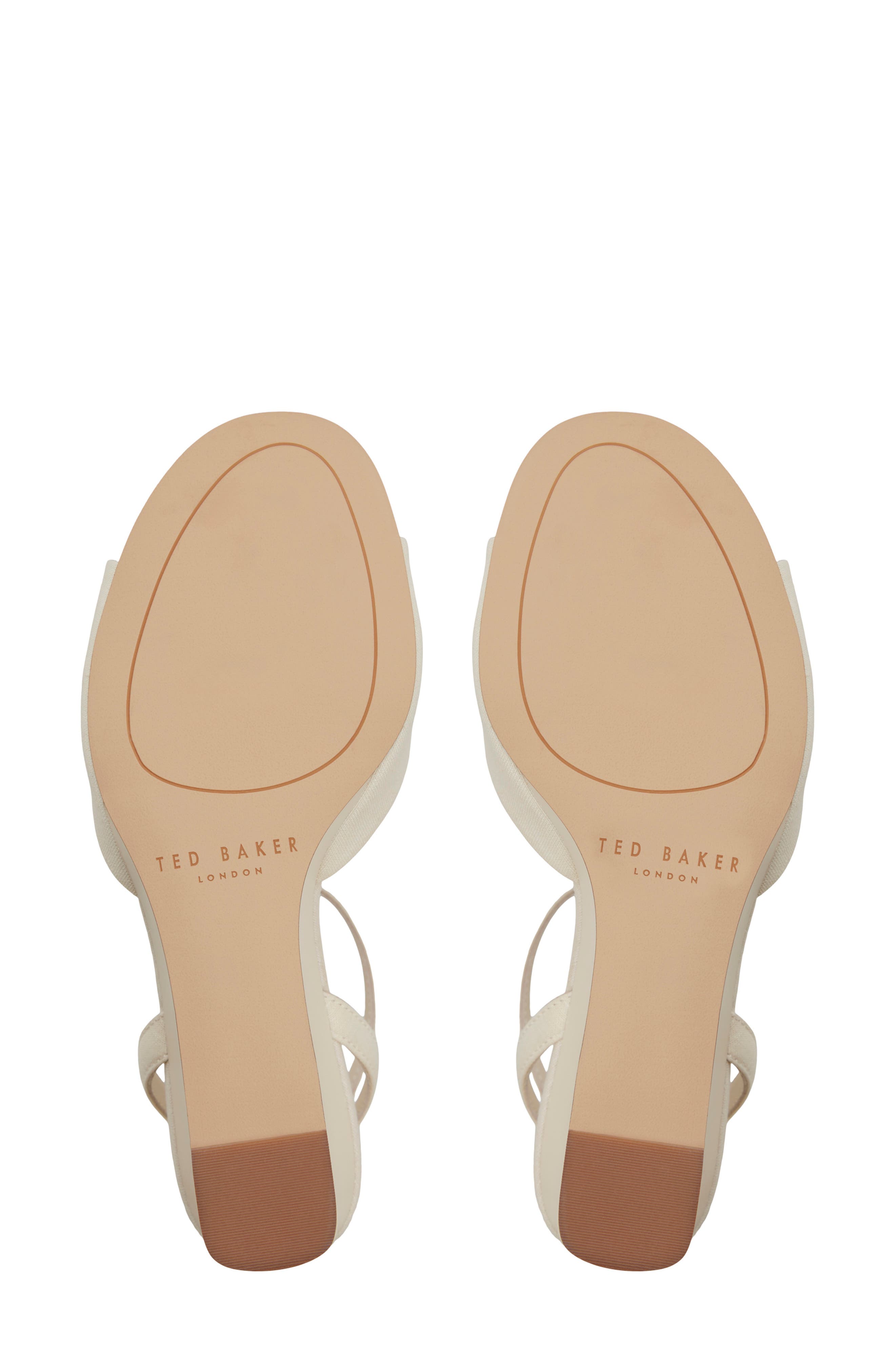 Ted Baker Bridge Ankle Strap Wedge Sandal, Alternate, color, 