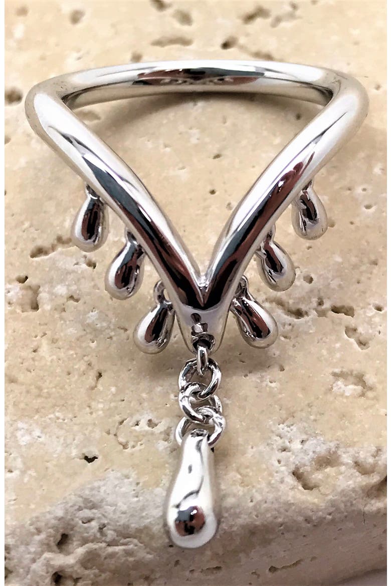 Wishbone Ring, Alternate, color, Sterling Silver