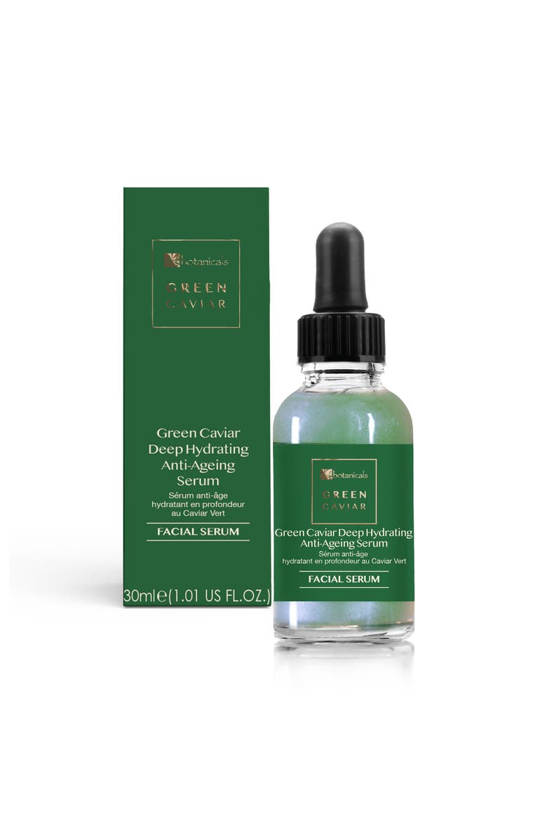 DR BOTANICALS Green Caviar Hydration & Anti-Ageing Serum for Plump, Radiant Skin 30ml, Main, color, White