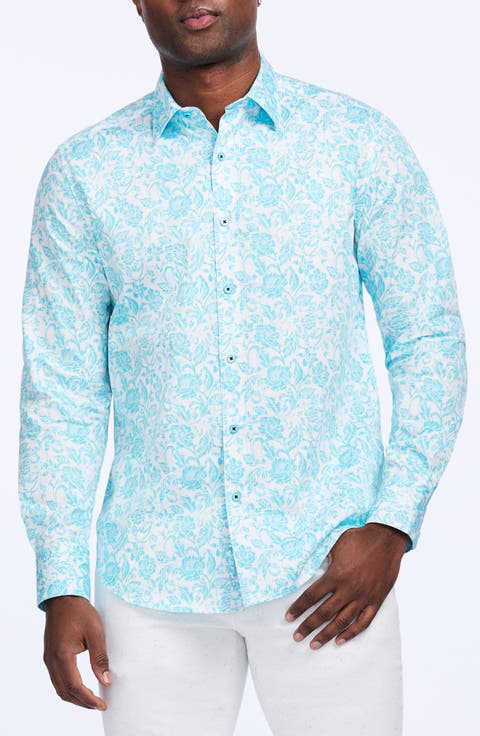 Caledon Cotton Button-Up Shirt