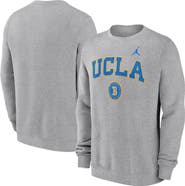Jordan Brand Men's Jordan Brand Heather Gray UCLA Bruins Legacy Classic Pullover Sweatshirt