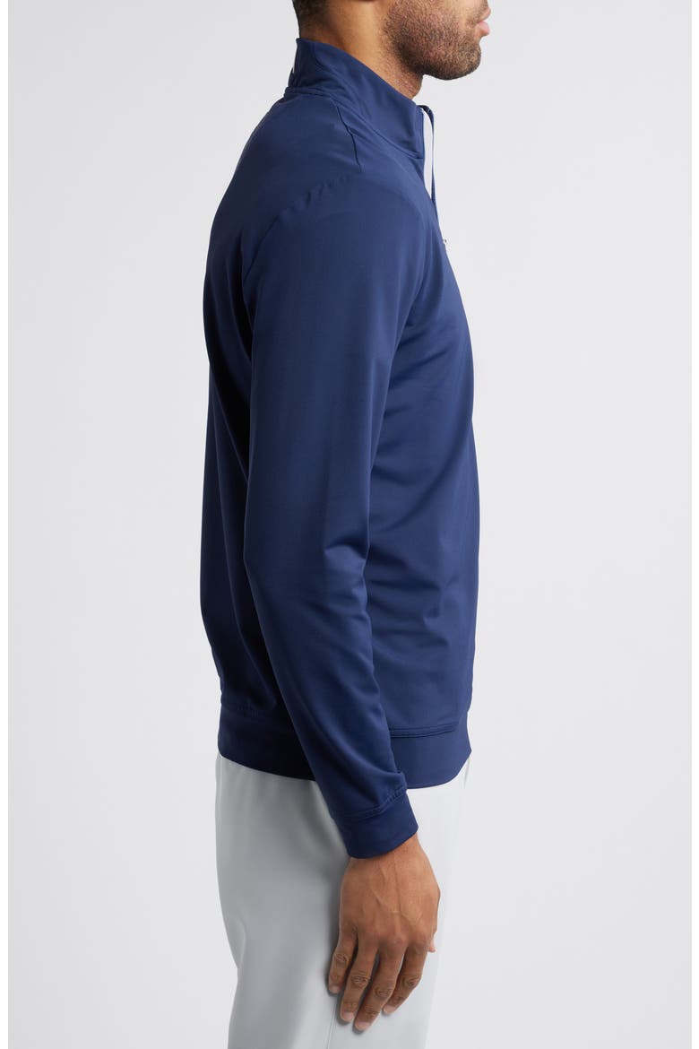 Motion Performance Quarter Zip Pullover, Alternate, color, NAVY
