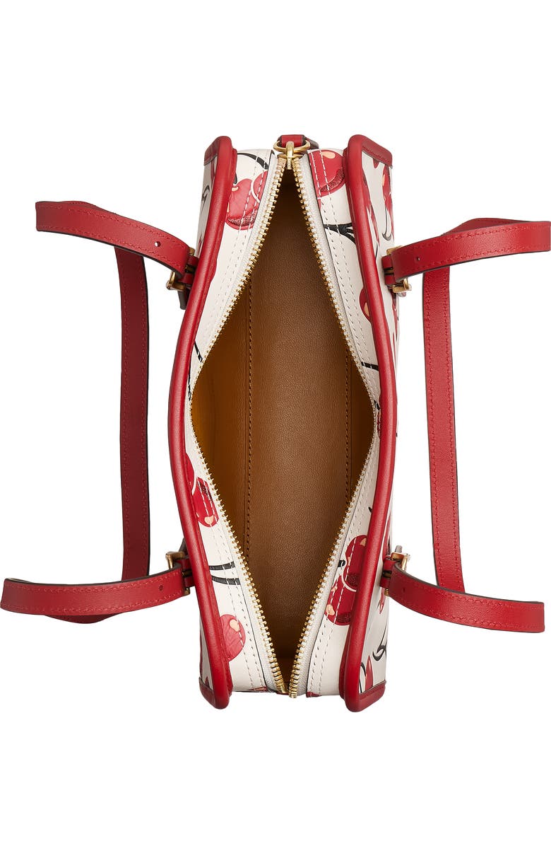 COACH Originals Cherry Print Zip Bag, Alternate, color,