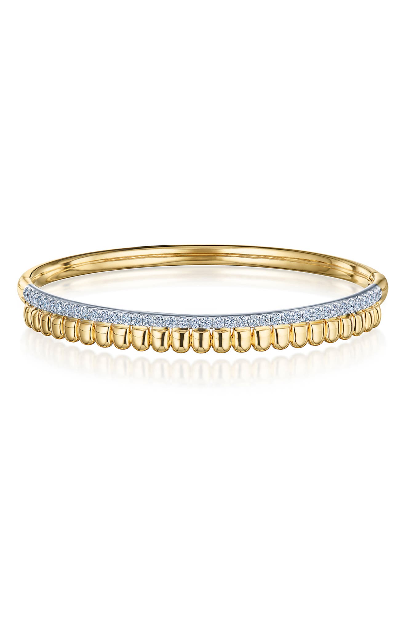 selected TWO TONE WHITE/YELLOW GOLD