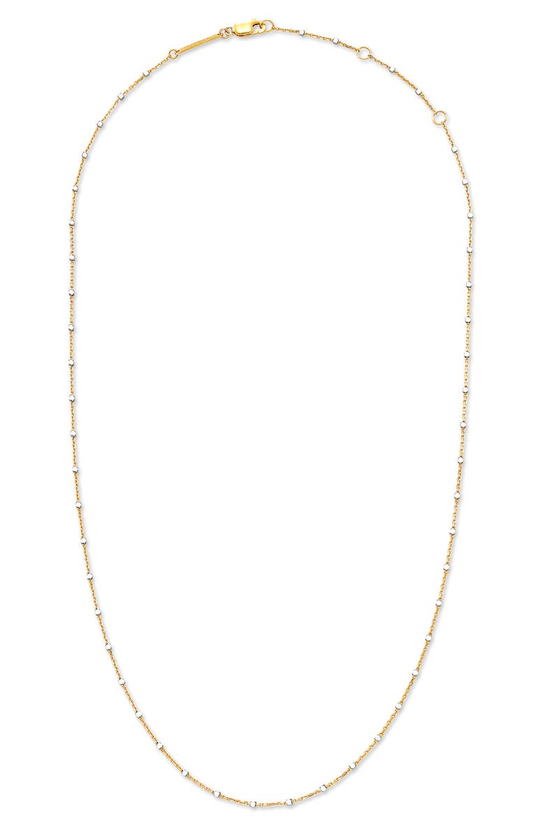 Kendra Scott Two-Tone Satellite Chain Necklace, Alternate, color, 
