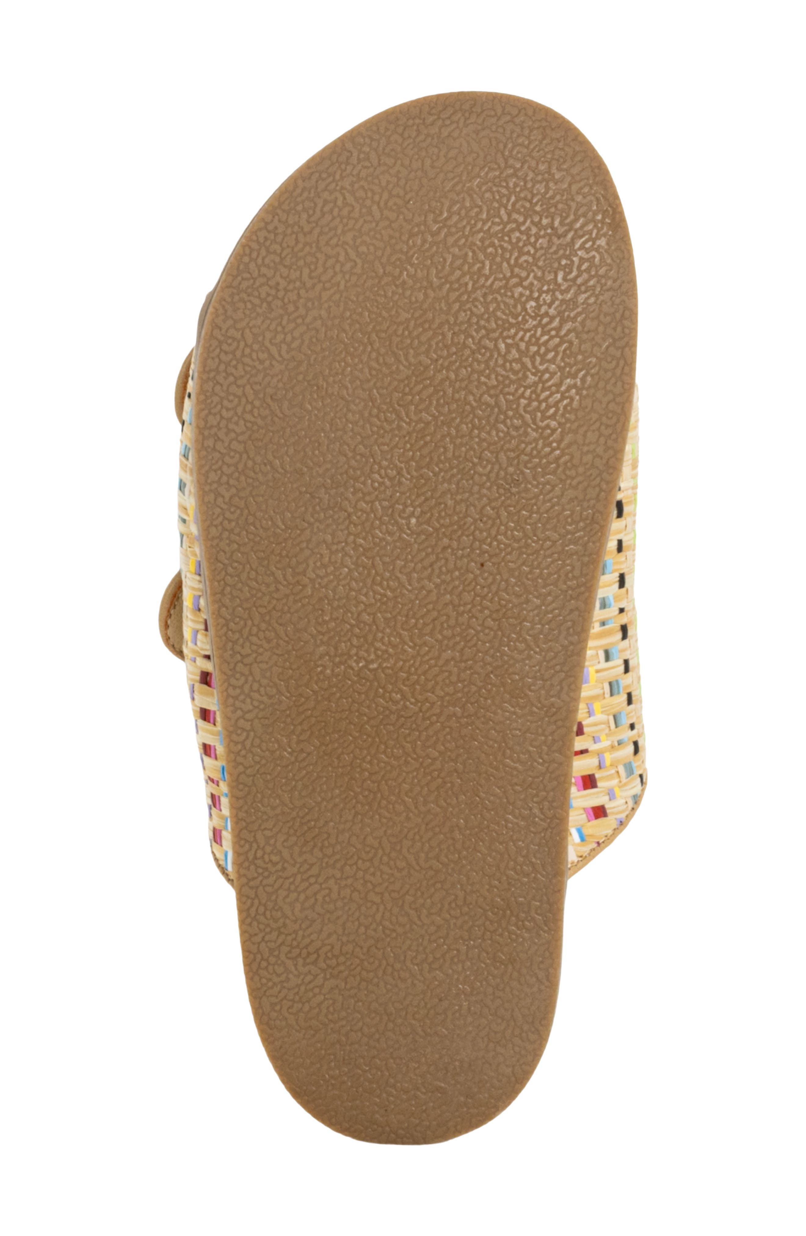 Kids' Lori Mini Slide Sandal, Alternate, color, MULTI WOVEN
