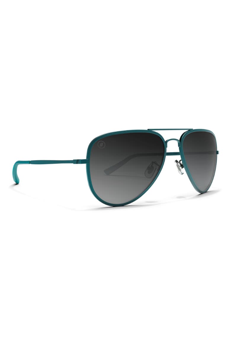 58mm A-Series Polarized Aviator Sunglasses, Alternate, color, TROPICAL CURRENT