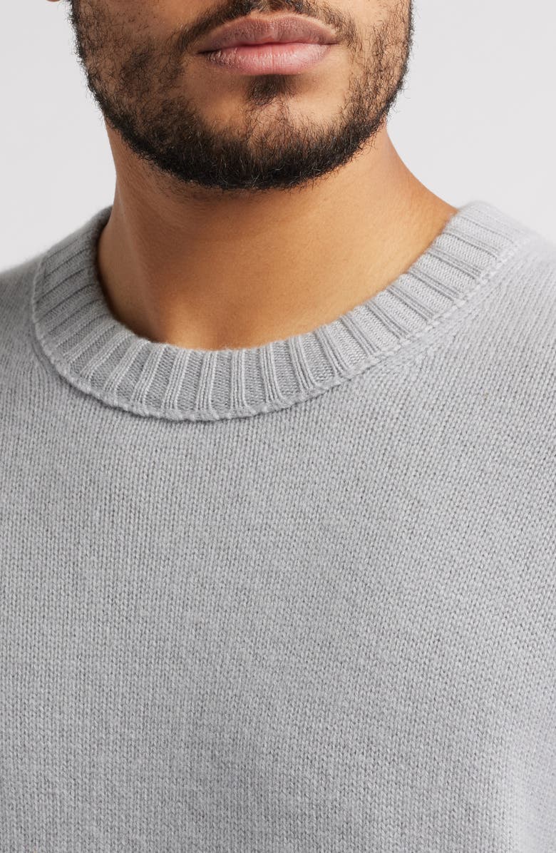 FRAME Cashmere Crewneck Sweater, Alternate, color, Smoky Blue