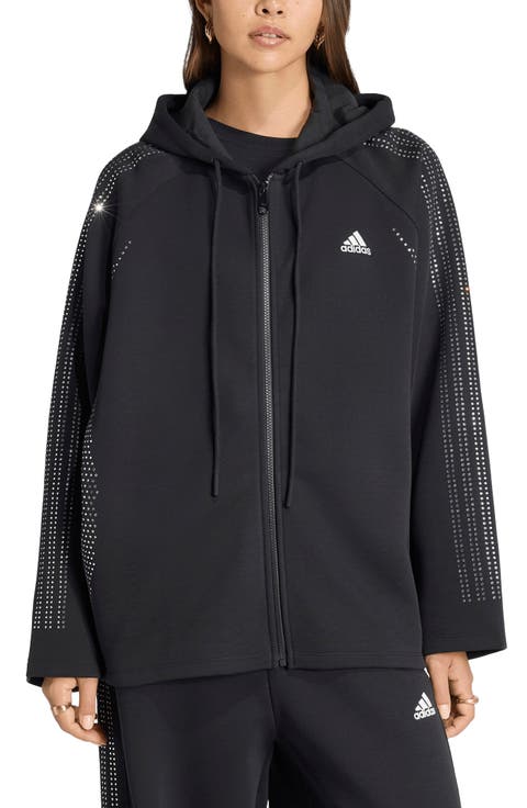 Teamgeist Rhinestone Full Zip Hoodie