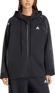 adidas Teamgeist Rhinestone Full Zip Hoodie