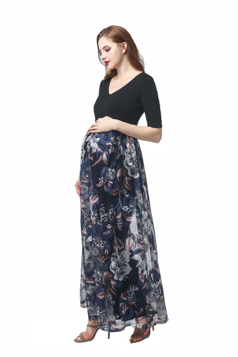 Annabelle Maternity Dress, Alternate, color, MULTICOLORED