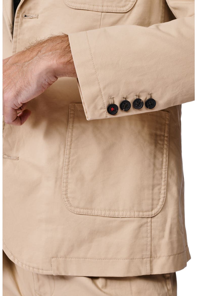 Mareham Patch Pocket Blazer, Alternate, color, Sand