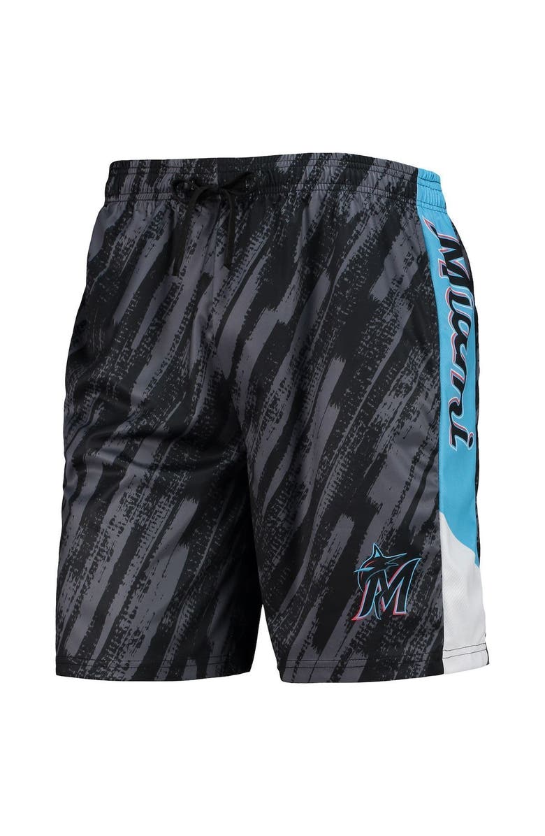 FOCO Men's FOCO Black Miami Marlins Static Shorts, Alternate, color, Black
