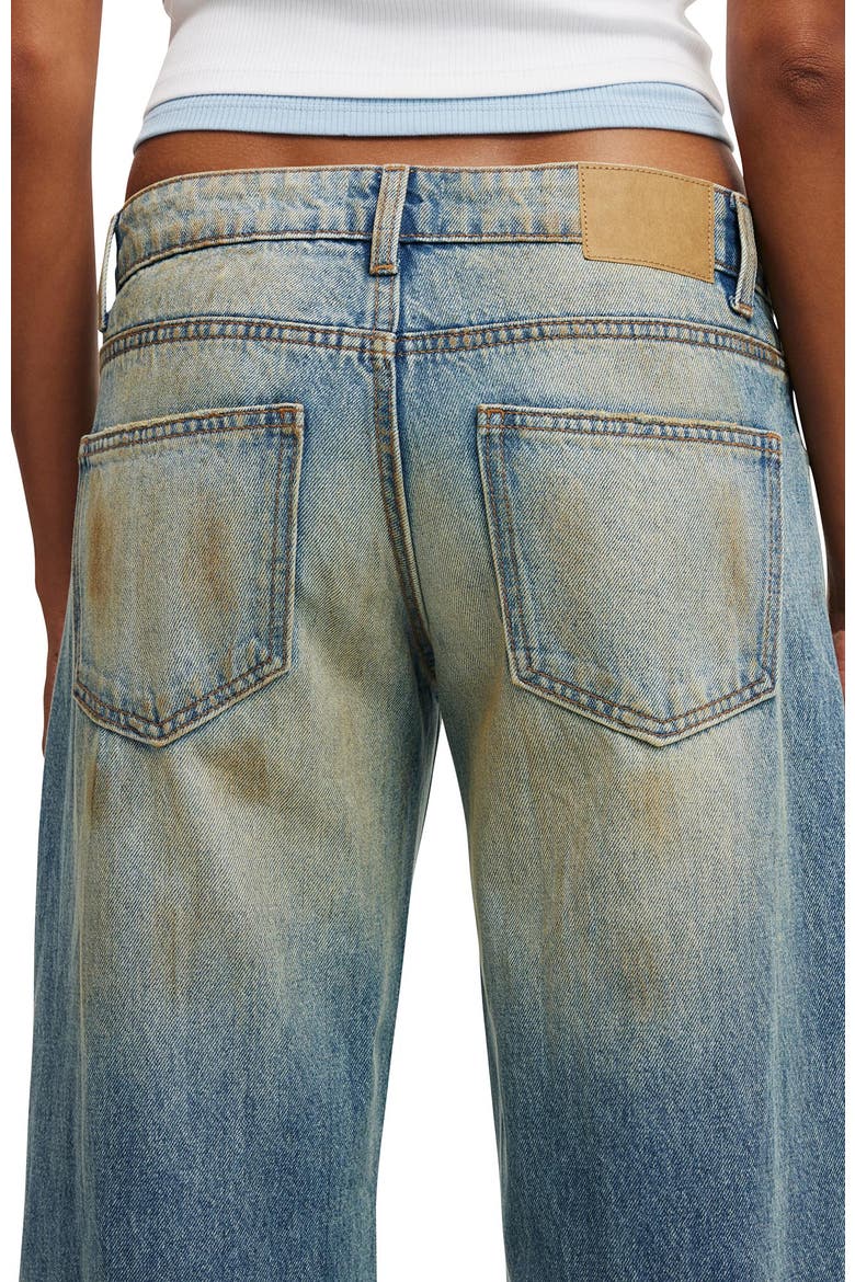 Women's Low Rise Straight Jean, Alternate, color, Stefani Blue