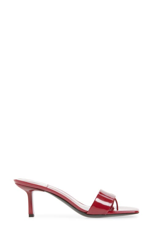 Jeffrey Campbell Capture Slide Sandal In Berry Patent