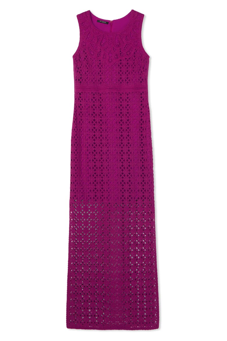 Cornely Engineered Lace Gown, Alternate, color, AZALEA