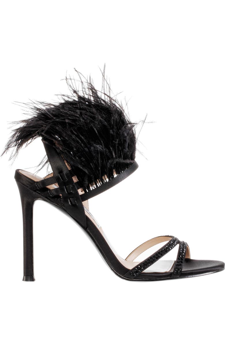 Nina Dalva Feather Sandal, Alternate, color,