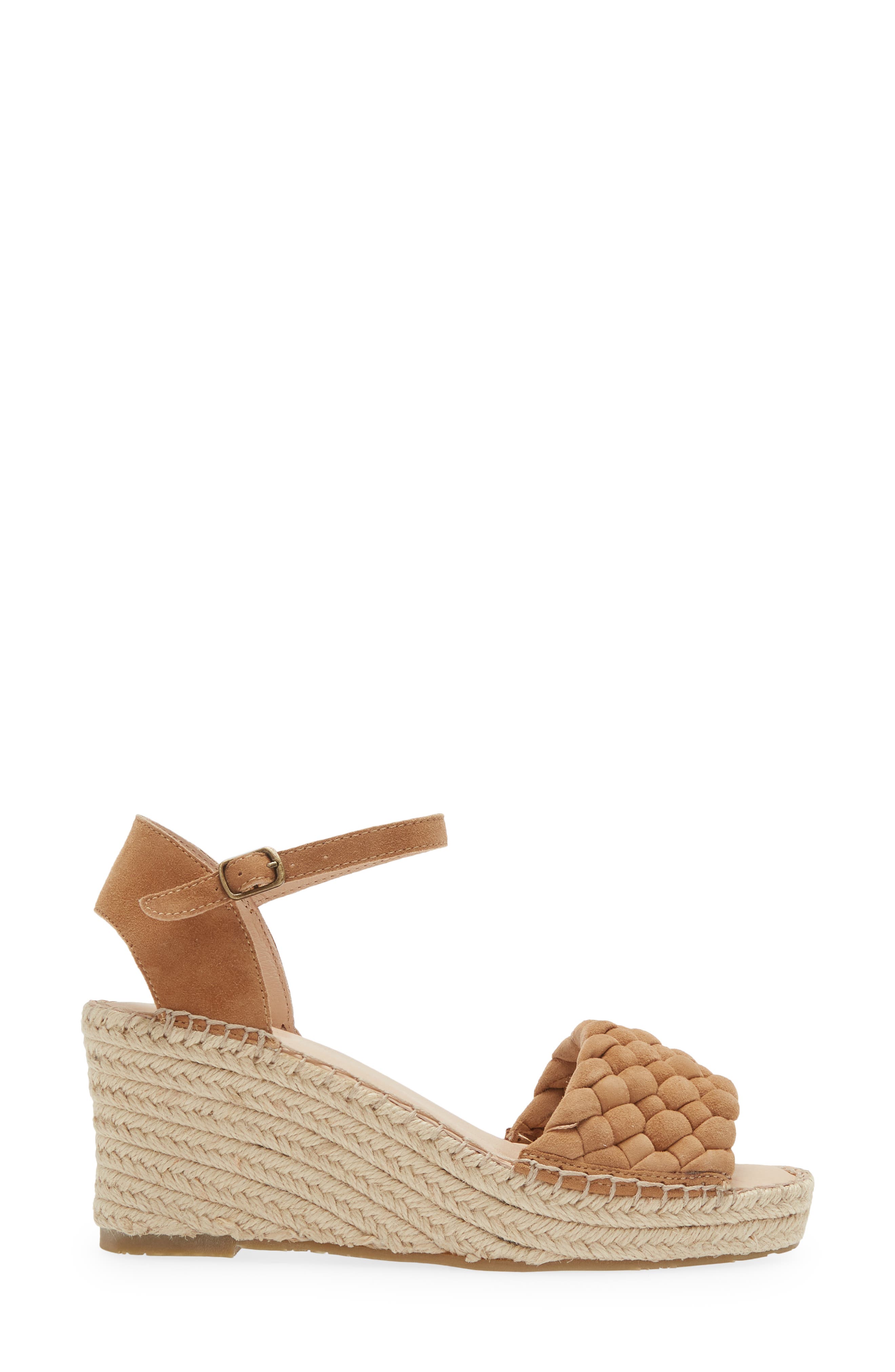 Chocolat Blu Irina Espadrille Platform Wedge Sandal, Alternate, color, 