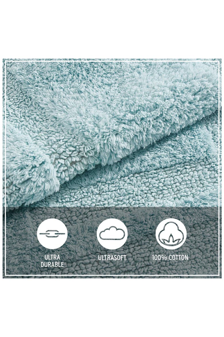Logan Tufted Bath Rag, Alternate, color, TURQUOISE-AQUA